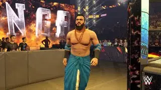 Brutus Creed & Julius Creed vs Sanga & Veer Mahaan | SMACKDOWN #Gameplay #WWE2K24