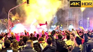 🇩🇪🏴󠁧󠁢󠁥󠁮󠁧󠁿Eintracht-Frankfurt vs West Ham Semi-Final Celebrations ⚽️ UEFA Europa League