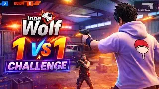 Lone wolf 1 vs 1 challenge 💀 || Op Headshots gameplays 🔥 || lost sky - Fearless song status 👻 || 