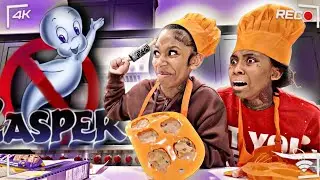 СПОР С ПРИЗРАКОМ КАСПЕРА 👻 НА ПРИЛИКЕ ДЕВУШКИ 😱 | VLOGTOBER ДЕНЬ 16