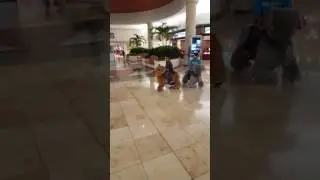 Rolling in Baybrook Mall