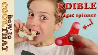 Best Fidget Spinner TRICKS & how to make EDIBLE fidget spinner