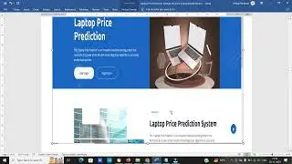 Project Report - Laptop Price Predictor | Machine Learning | Python Django