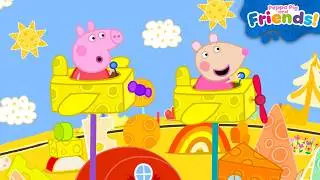 Peppa Pig & Friends Visit CHEESE World! 🧀 Mandy Mouse&rsquo;s Birthday Special | Full Episode | 1 Hour