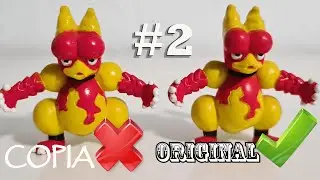 Identificando Figuras Pokémon TOMY FALSAS/fake y ORIGINALES/originals! parte 2✅