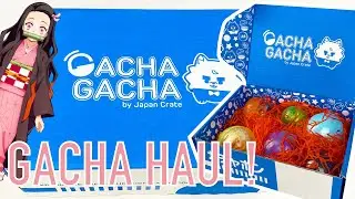 ✨ DEMON SLAYER, SANRIO, AND POKEMON GACHAPON! | Gacha Gacha Crate October 2020 ♡