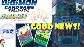 Digimon TCG News! Green Cards, Promo Sleeves and Amazing Displays!