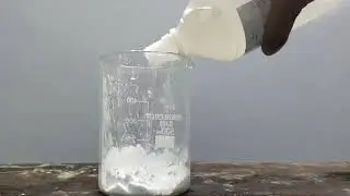 BURNING OF BORIC ACID WITH ETHANOL // BORIC ACID BURN IN GREEN FLAME
