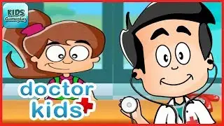 Doctor Kids Games - Cartoon Hospital Game by Bubadu - Educational Baby Games for Girls and Boys