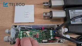 TVPLA916CC2 MOTOR CONTROLLER - Pairing a 3-Button remote - 2 Motor synchronized