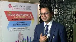 Mr. Vaibhav Gaggar sharing his perspective at The India Economic & Law Summit, 2018