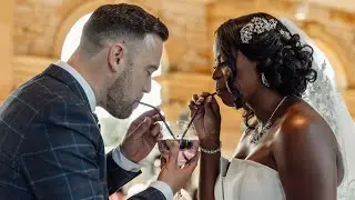 Canadian and British Wedding