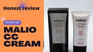 malio camera ready CC cream honest review/Best cc cream #viralvideo#makeup #honestreviewwithmahvish