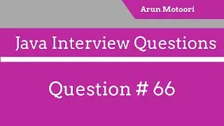 Java Interview Questions #66 - How to handle the Exceptions?