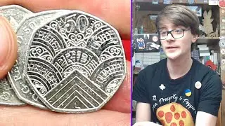 Finding Tons Of The New Pride 50ps!!! &pound;250 50p Coin Hunt Bag #65 [Book 5]