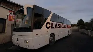 Bus Drive |  Mercedes-Benz Tourismo with Manual Transmission | Cab view | Clasical music #4 | 4K