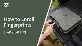 How to program a biometric scanner - LifePod XR & XT