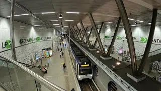 Metros in Rotterdam, April 4 2023