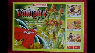 The Vampire Game (1986) - Perfect Halloween Board Game: Review + Modified Rules