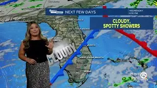 WPTV First Alert Weather Forecast for Afternoon of Monday, Jan. 12, 2026