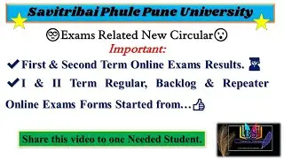 Regular, Backlog Exams Forms & Result Date