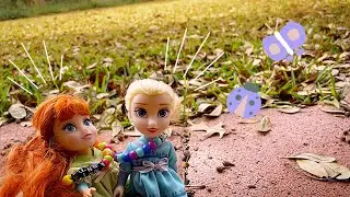 Adventure! Elsia and Annia - nature - Barbie - dolls - fun - funny - happy new year!