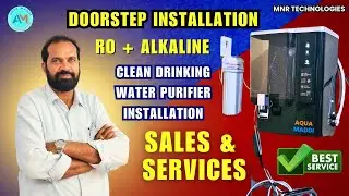 RO + Alkaline Water Purifier Installation | Complete Sales & Service in Hyderabad #waterpurifier