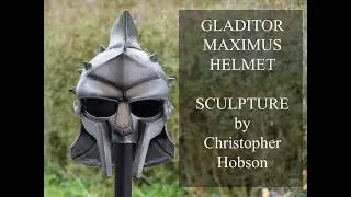 Gladiator Maximus Helmet original sculpture