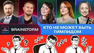 Кто не может быть тимлидом - BRAINSTORM IT STAND