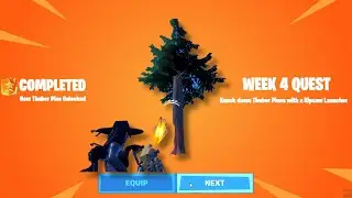 Timber pines fortnite LOCATIONS (Knock down Timber Pines with a Ripsaw Launcher)!