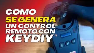 GENERA con KEYDIY Control Remoto desde cero Listo para PROGRAMAR en el Auto