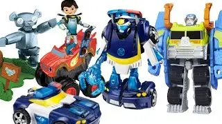 Transformers Rescue Bots and Miles From Tomorrowland Adventures, Chase the Police Bot, Blaze Toys