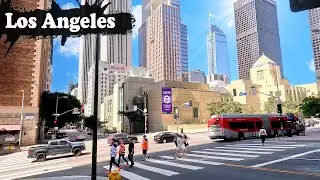 Walking Tour of Financial District in Downtown Los Angeles - California | The Broad | Travel Guide