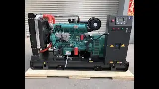 Minsun 120kw/150kva open type diesel generator set by Weifang Ricardo engine R6105IZLD testing