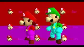 MarioDude and LuigiDude Spin for 3 Minutes