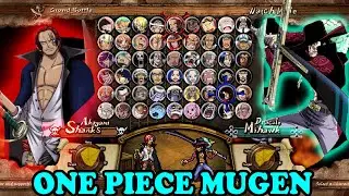 Haki Shanks Vs Dracule Mihawk -One Piece MUGEN Fight