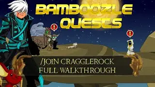 AQW /join Cragglerock Full Walkthrough | Bamboozle Quests Guide!