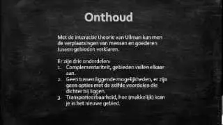 Interactie theorie van Ullman