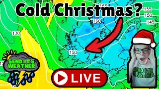 [🔴LIVE] A Blocked and Cold Christmas? Any Signs Of ❄️?