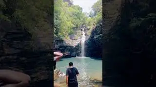 At Tirupati talakona topfalls📍#tirupati #tirumala #talakona #waterfall #trecking #shorts