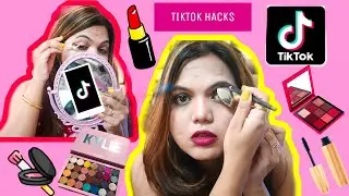 Testing out VIRAL TIKTOK MAKEUP HACKS.. Do they ACTUALLY Work? Expectation Vs Reality !!!!