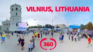 Vilnius Lithuania VR 360 travel video Вильнюс Литва