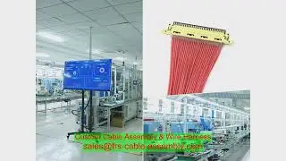 medical wearable ECG patch lead braided cable assembly OEM REACH cable assemblies factory