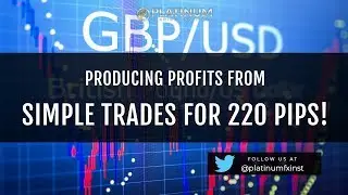 Producing profits from simple trades for 220 pips!