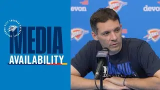 Coach Daigneault on the Thunder&rsquo;s win over the 76ers | Post Game Media | December 28, 2025