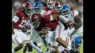 Jalen Hurts Highlights Vs. Ole Miss 2017 | CFB Week 5 | College Football Highlights 2017