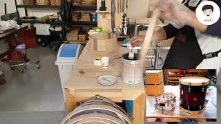 [WOOKS TV] CHS Custom drum wood hoop making (MV)