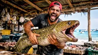 🔥 Never Seen Before! Giant Fish Cutting | Hidden Village Fish Market