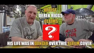 Eddie Creator DEREK RIGGS Claims His Life Was In Danger Over this IRON MAIDEN Album Cover-Part 2