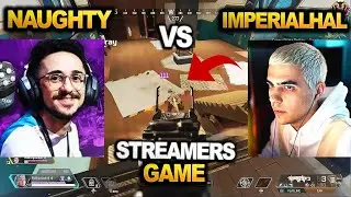 TSM Imperialhal vs Naughty team in ranked.. STREAMERS GAME?! ( apex legends )